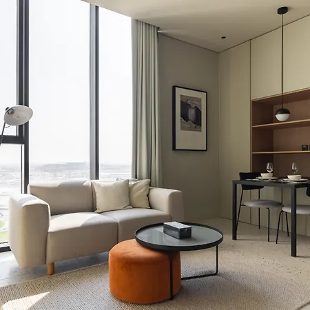 Simply Comfort At Upside Living Burj View 10 Min To Dt دبي المظهر الخارجي الصورة