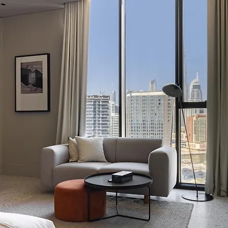 Simply Comfort At Upside Living Burj View 10 Min To Dt دبي الغرفة الصورة