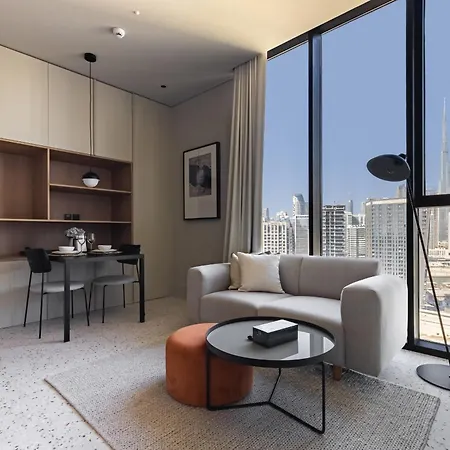 Simply Comfort At Upside Living Burj View 10 Min To Dt دبي المظهر الخارجي الصورة