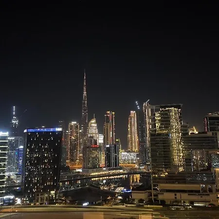 Simply Comfort At Upside Living Burj View 10 Min To Dt دبي المظهر الخارجي الصورة