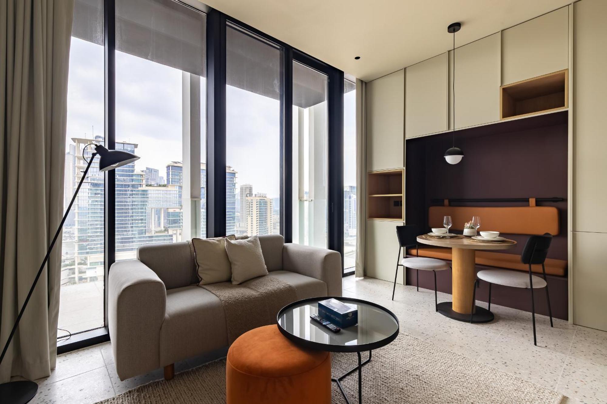 Simply Comfort At Upside Living Burj View 10 Min To Dt * Дубай
