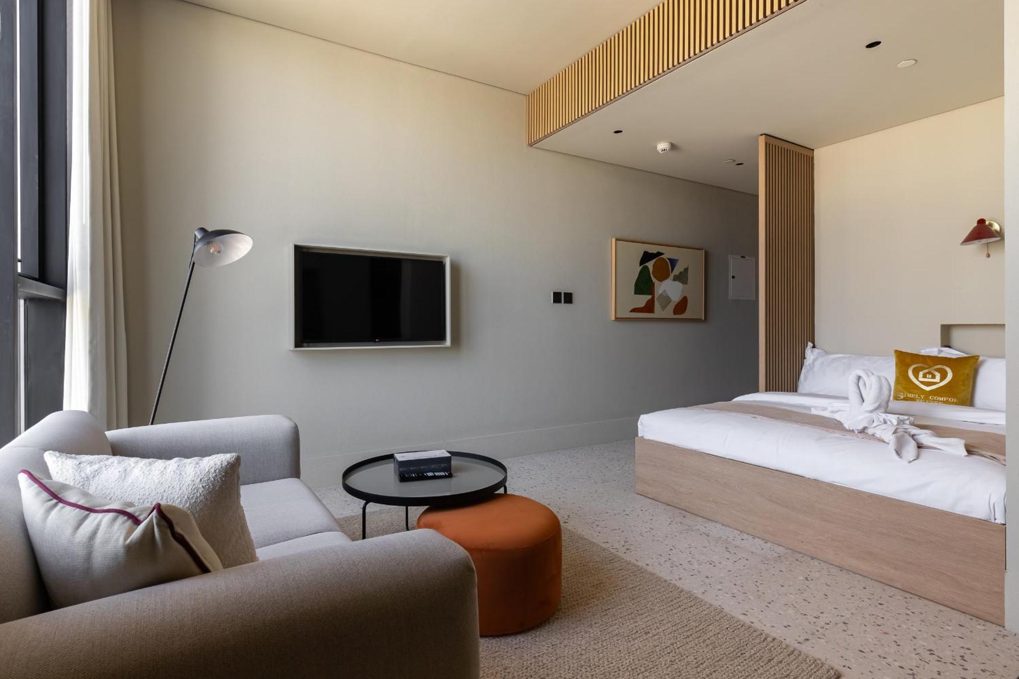 Simply Comfort At Upside Living Burj View 10 Min To Dt Апартаменти *