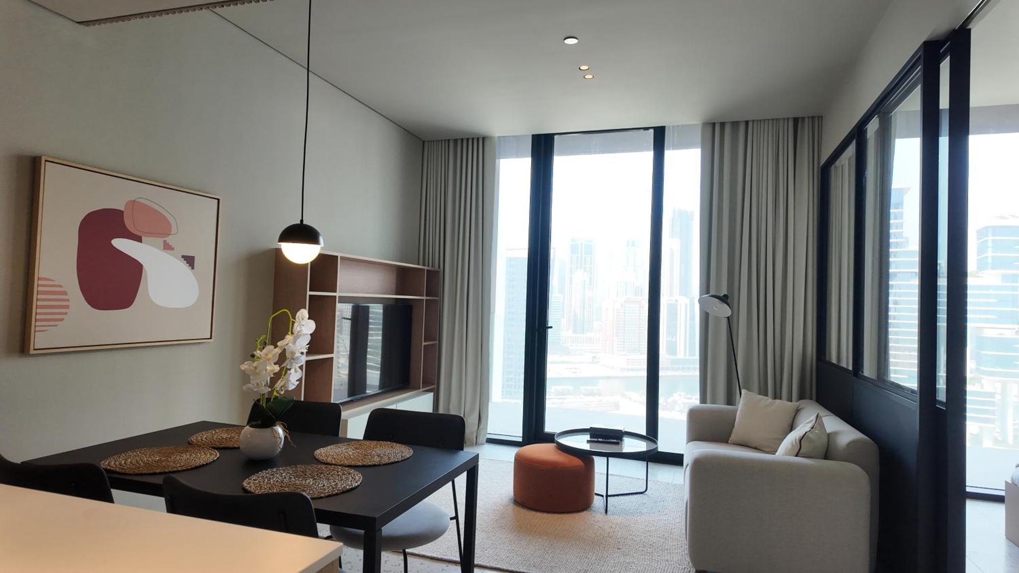 Simply Comfort At Upside Living Burj View 10 Min To Dt Апартаменти